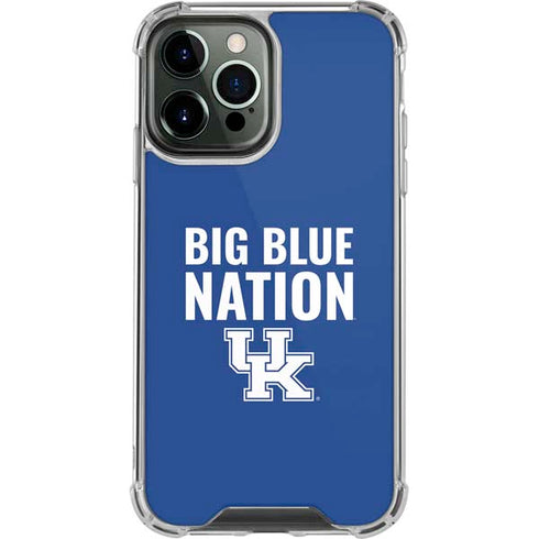 University of Kentucky Big Blue Nation iPhone 13 Pro Max Clear Case